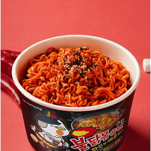 스트레스 한 방에 날려줄 화끈한 맛, 불닭볶음면!