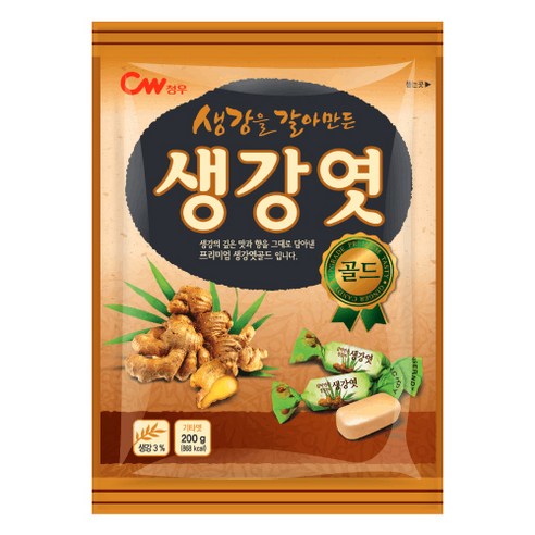 청우식품 갈아만든 생강엿, 200g, 1개