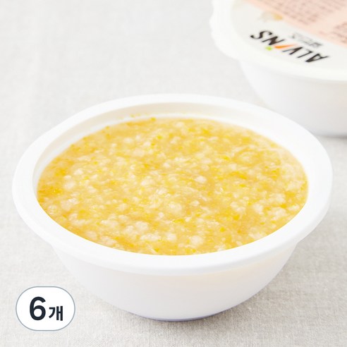 엘빈즈 이유식 중기2 7~10개월 메론콜리플라워배죽, 180g, 6개, 혼합맛(메론/콜리플라워/배)