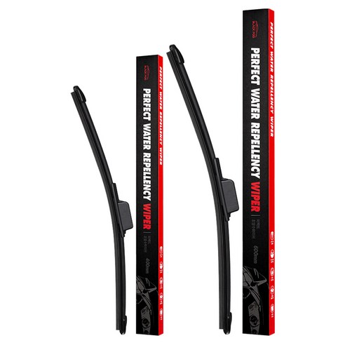 블랙팟 퍼펙트 초발수 와이퍼 2종 세트 리뷰 와이퍼