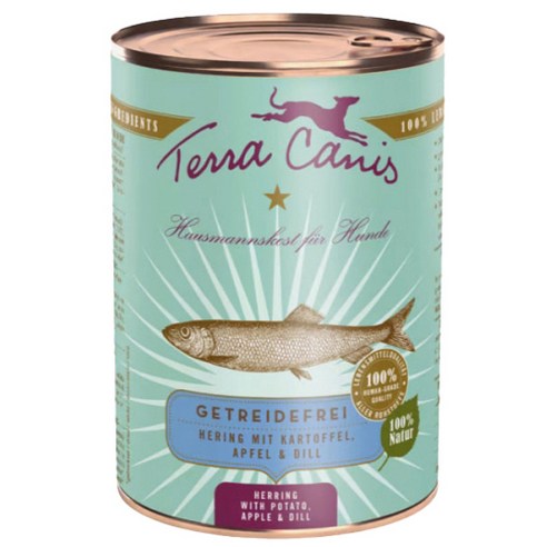 테라카니스 강아지 그레인프리 사료, 400g, 1개, 청어 / 감자