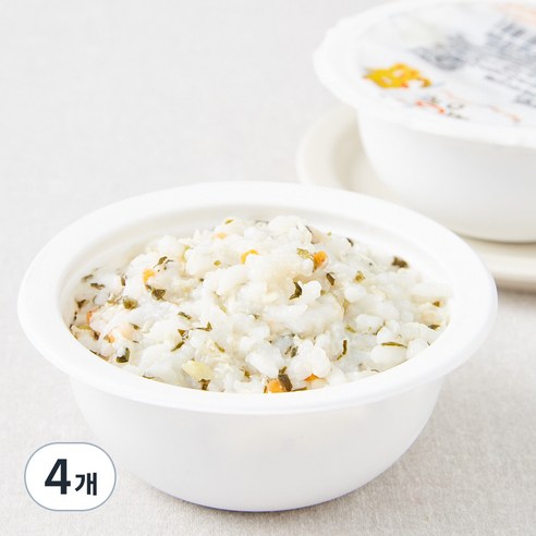 짱죽 후기 11개월부터 이유식 전복치킨진밥, 200g, 4개, 혼합맛(전복/치킨)
