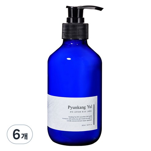 편강율 블루라벨 아토 로션, 500ml, 6개