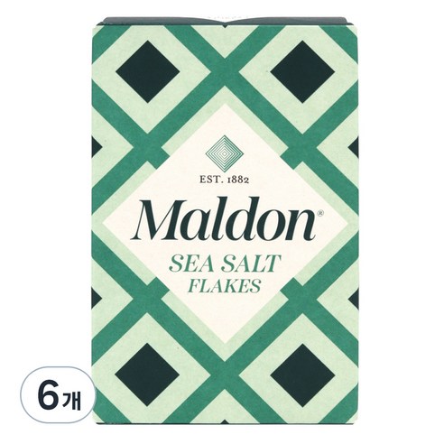 말돈 소금, 250g, 6개
