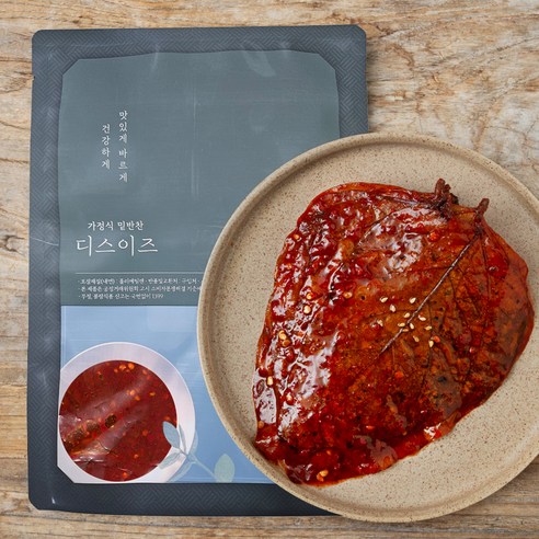 디스이즈 양념 콩잎, 500g, 4개