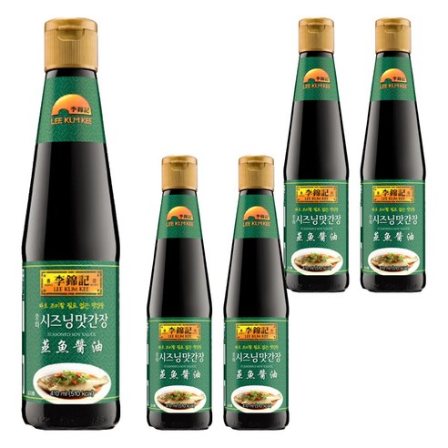 이금기 중화시즈닝 맛간장, 5개, 410ml