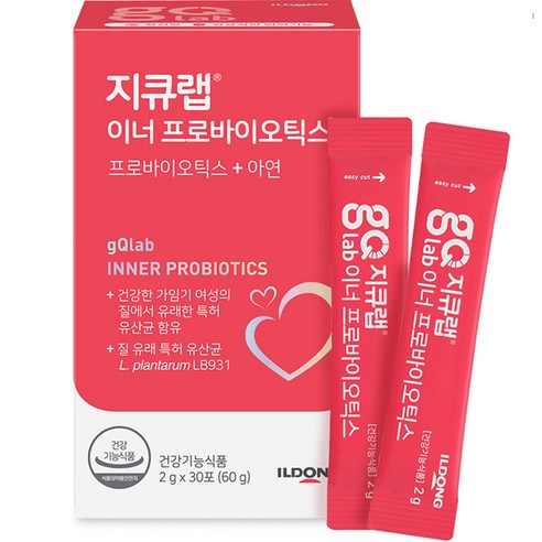 지큐랩 이너 프로바이오틱스 30p, 60g, 1개