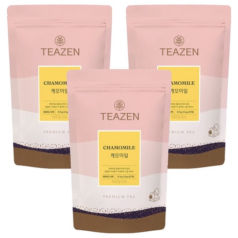 티젠 캐모마일 25p, 1.5g, 25개입, 3개, 1.5g