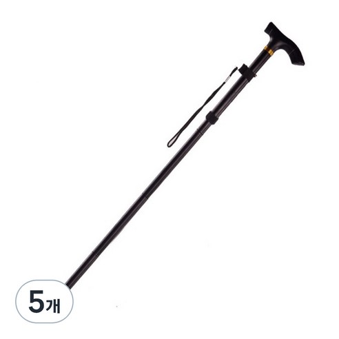 마샤투 접이식 지팡이, 블랙, 5개