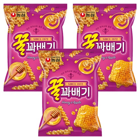 농심 꿀꽈배기 90g