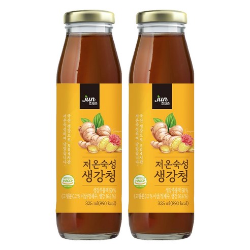 호재준 저온숙성 생강청, 0.325L, 1개입, 2개