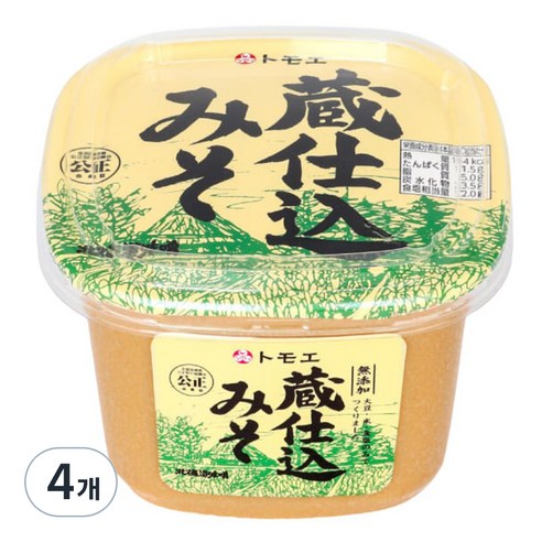 토모에 무텐카 미소 쿠라시코미, 500g, 4개