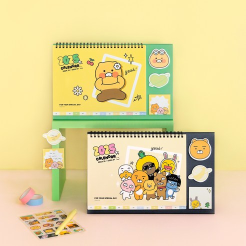 2025년을 함께할 특별한 탁상 캘린더