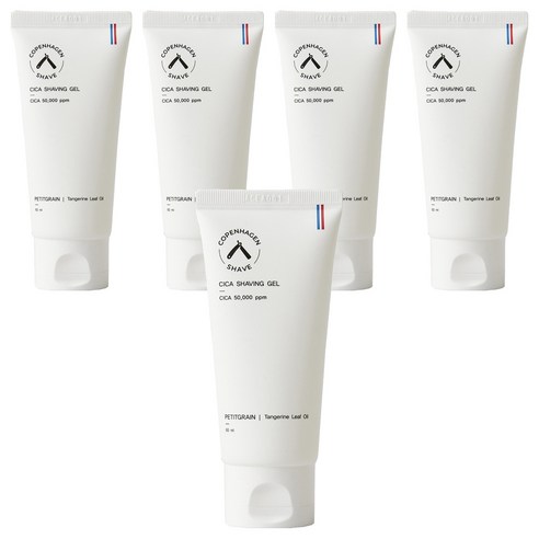코펜하겐쉐이브 시카 쉐이빙 젤 60ml, 5개