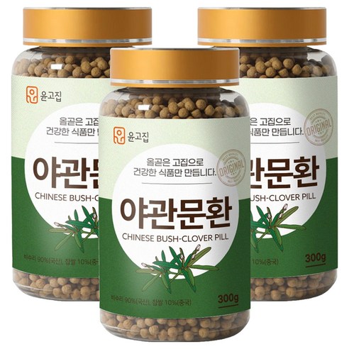 윤고집 야관문환, 300g, 3개