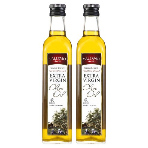 팔레르모 엑스트라버진 올리브오일, 500ml, 2개