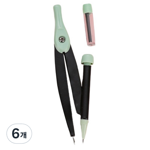 세븐집 컴팩트 콤퍼스 그린, 6개