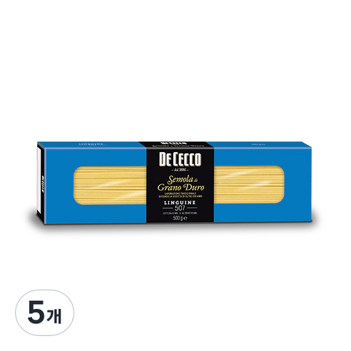 데체코 구르메 링귀니 스파게티면, 500g, 5개