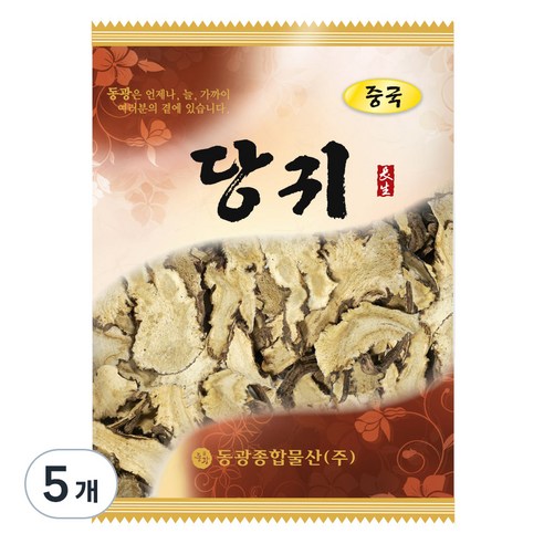 동광종합물산 당귀 중국산, 100g, 5개