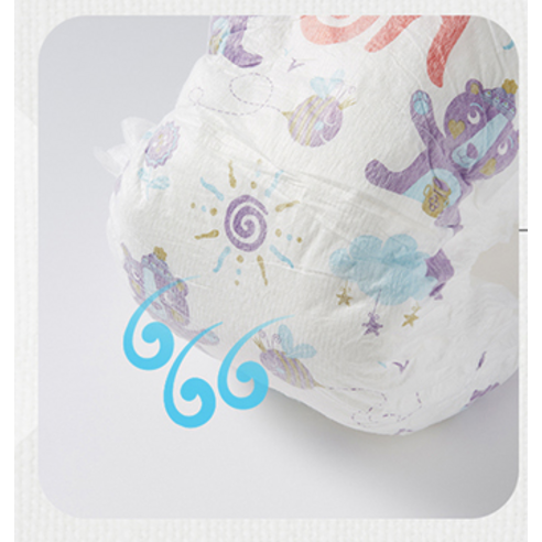 밤새도록 아기의 편안함을 책임지는 킨도 프리미엄 뉴올데이 밴드형 기저귀