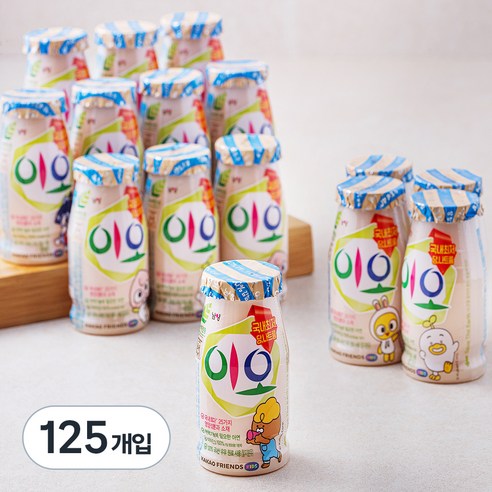 남양유업 이오 마시는 요구르트, 80ml, 25개입, 5개