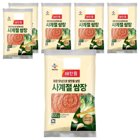 사계절 쌈장, 500g, 6개