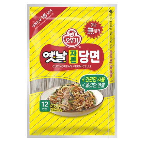 오뚜기옛날 자른당면, 300g, 1개