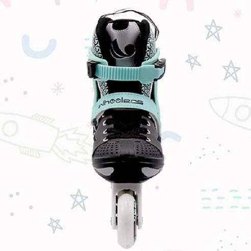 안전하고 쉽게 배우는 우리 아이 첫 인라인 스케이트, 휠러스 스마트4 콤보 세트