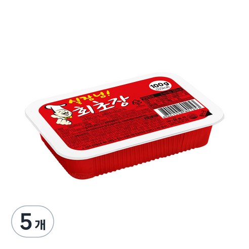 움트리 실장님 회초장, 100g, 5개