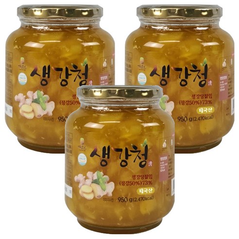 해맑음 생강청, 950g, 1개입, 3개