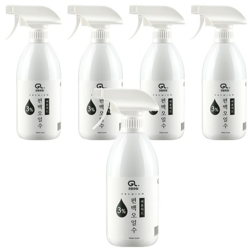 코튼하임 피톤치드 3% 편백오일수 본품, 500ml, 5개
