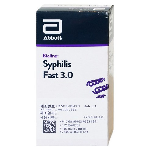 애보트 바이오라인 씨필리스 패스트 3.0 매독검사키트 빠른자가진단, 1개