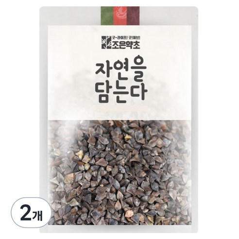 조은약초 프리미엄 통 메밀, 600g, 1개입, 2개