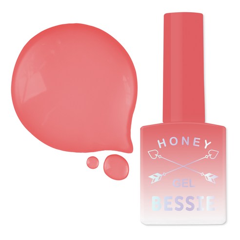 BESSIE 허니젤 2 보석이야기 GemStone Story 컬러 젤, PH16 장미석, 11ml, 1개