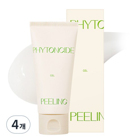 클라뷰 피톤치드 필링 젤, 4개, 80ml
