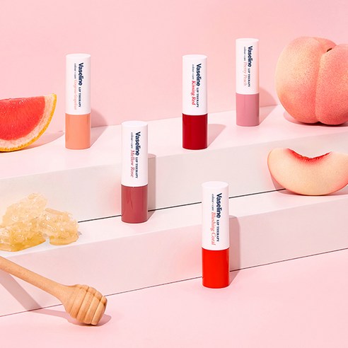 촉촉함과 생기를 동시에! 바세린 립 테라피 컬러 앤 케어 솔직 후기