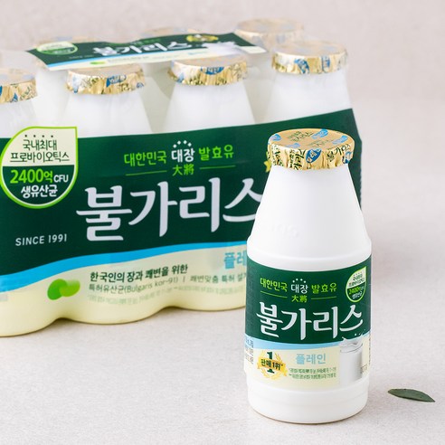   남양유업 불가리스 플레인, 150ml, 8개