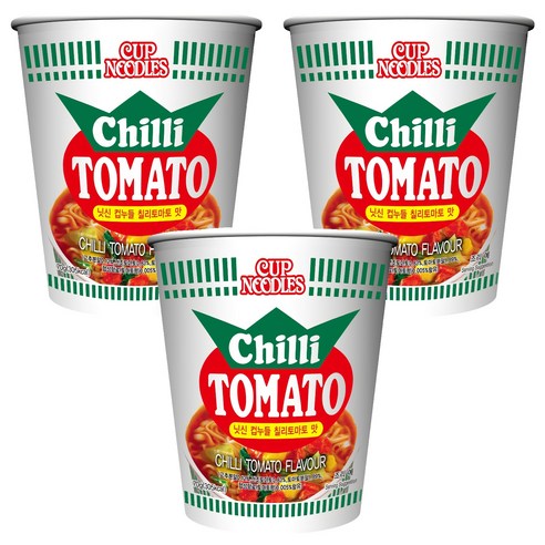 컵누들 칠리 토마토 70g, 3개