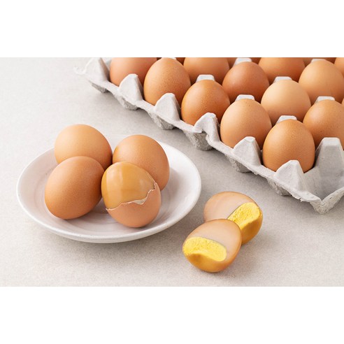 딜리조이 맥반석 구운란 - 가장 풍미 짙은 맛의 계란!