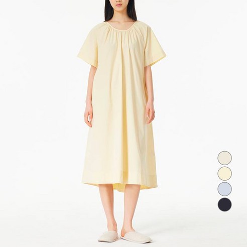 "오늘 밤, 꿀잠 예약!" JAJU 셔링 파자마 원피스 솔직 후기 자주잠옷원피스