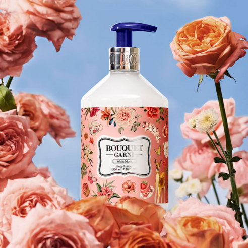 은은한 머스크향과 촉촉한 보습, 부케가르니 바디로션으로 하루 종일 기분 좋게!