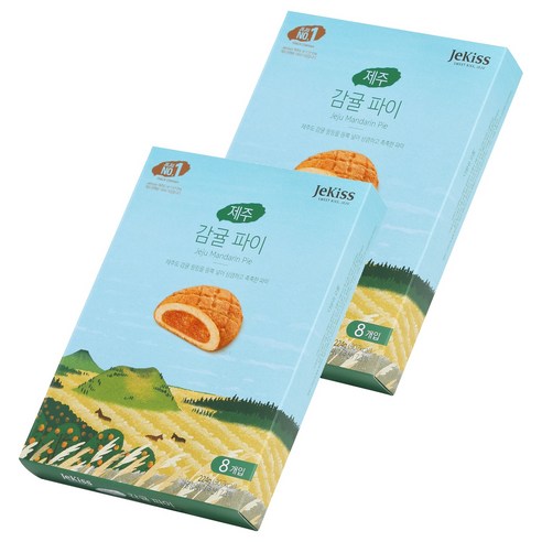 제키스 제주 감귤 파이, 28g, 16개