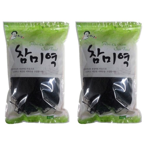 안옥남 참미역, 500g, 2개