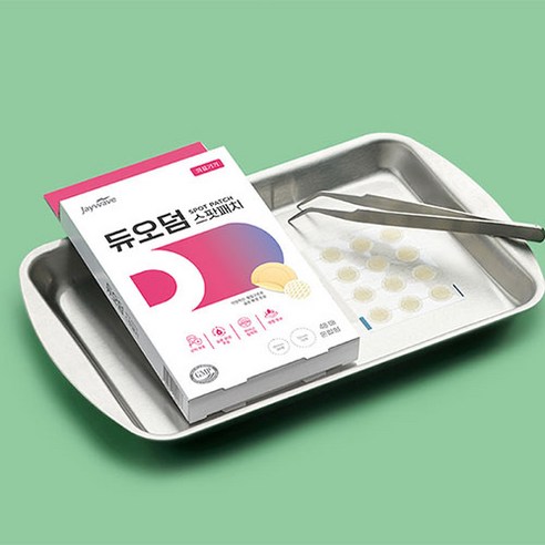 제이웨이브 듀오덤 스팟 패치: 섬세한 피부 고민 해결, 빛나는 자신감을 되찾으세요.