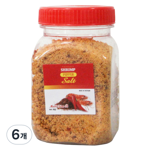 유메모아 새우소금, 80g, 6개