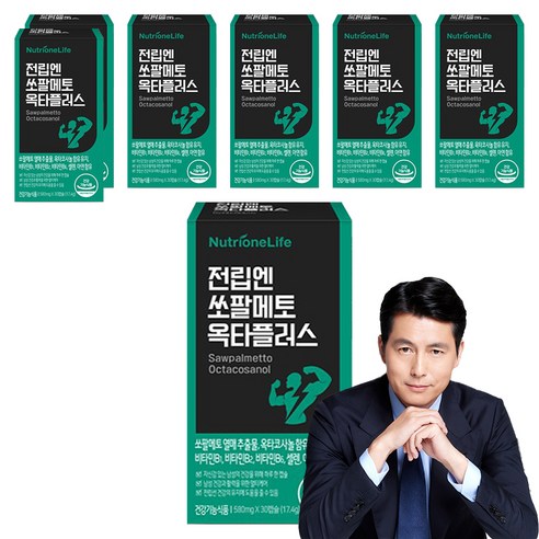 뉴트리원 전립엔 쏘팔메토 옥타플러스 17.4g, 30정, 7개