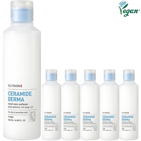 일리윤 세라마이드 더마 보습 스킨, 180ml, 6개