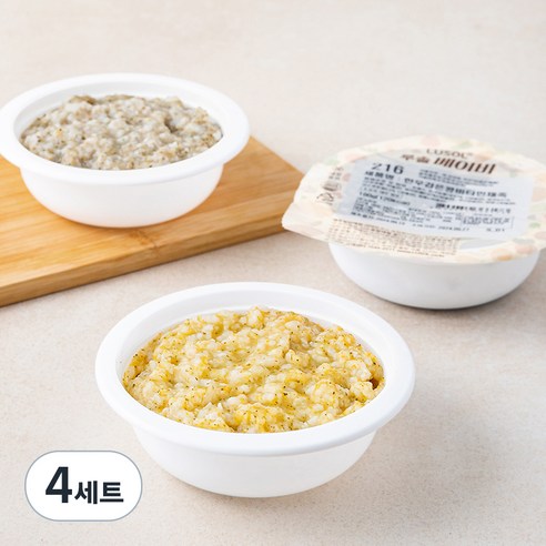루솔 이유식 2단계 중기 한우세트 (냉장), 540g, 4세트