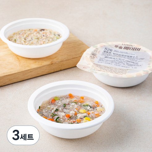 루솔 이유식 5단계 닭고기 덮밥소스세트 (냉장), 300g, 3세트