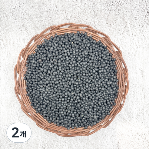 뜰안애 국산 쥐눈이콩 서목태, 700g, 2개
